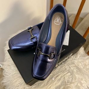 Missguided Blue Loafers